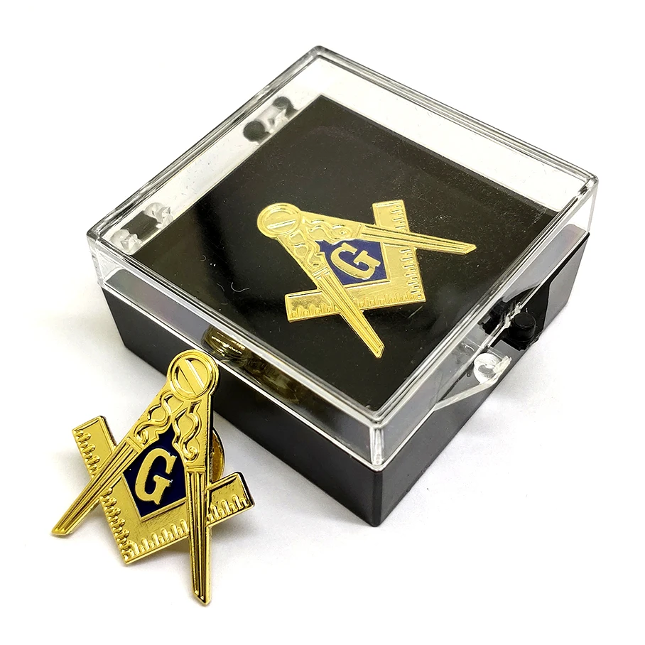  Изделия международного клуба Masonic эмалированные запонки с лацканами Мейсона масонская шпилька изображением Восточной звезды по индивидуальному
