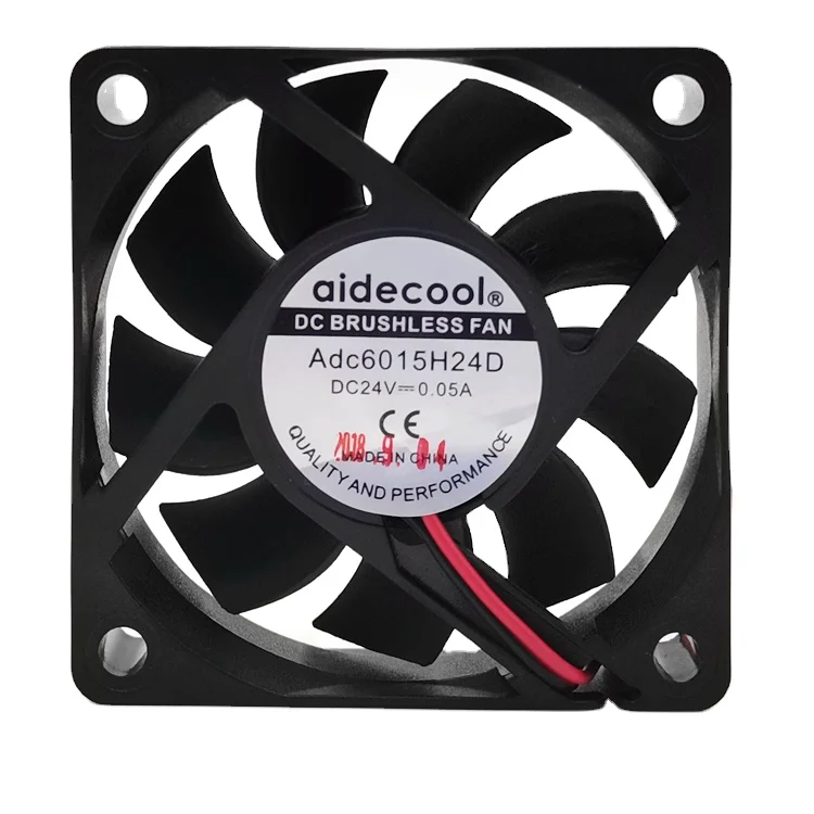 aidecoolr 60*60*15mm  12 v fan DC motor fan  Axial Cooling Fan for Industrial/Commercial/Household Applications axial flow fans
