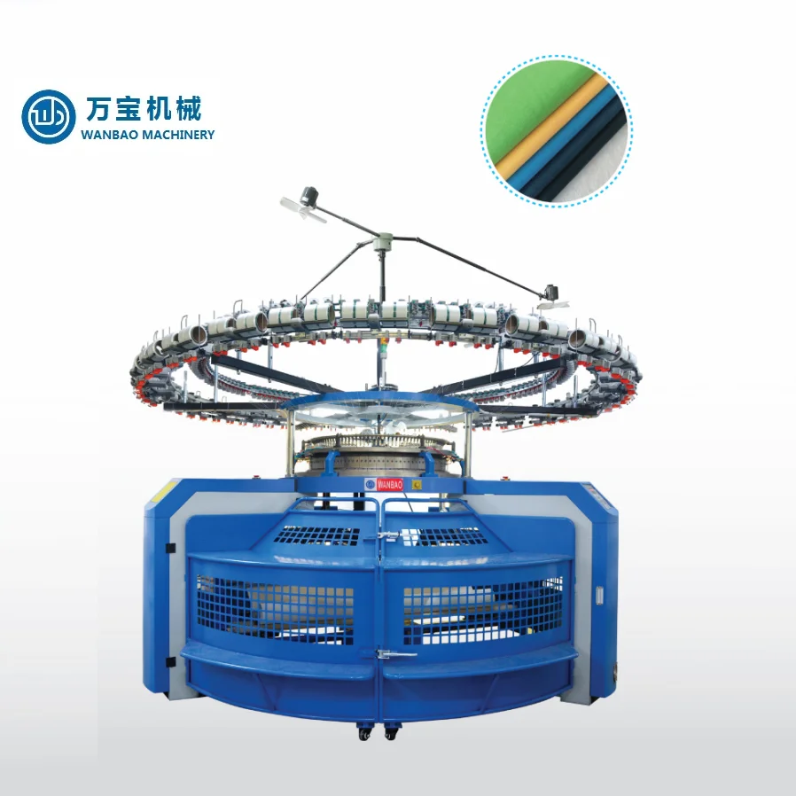 WANBAO Reverse/Face Terry Jacquard  Circular Knitting Machines for Knitted Velour  Baby Velvet Fabric