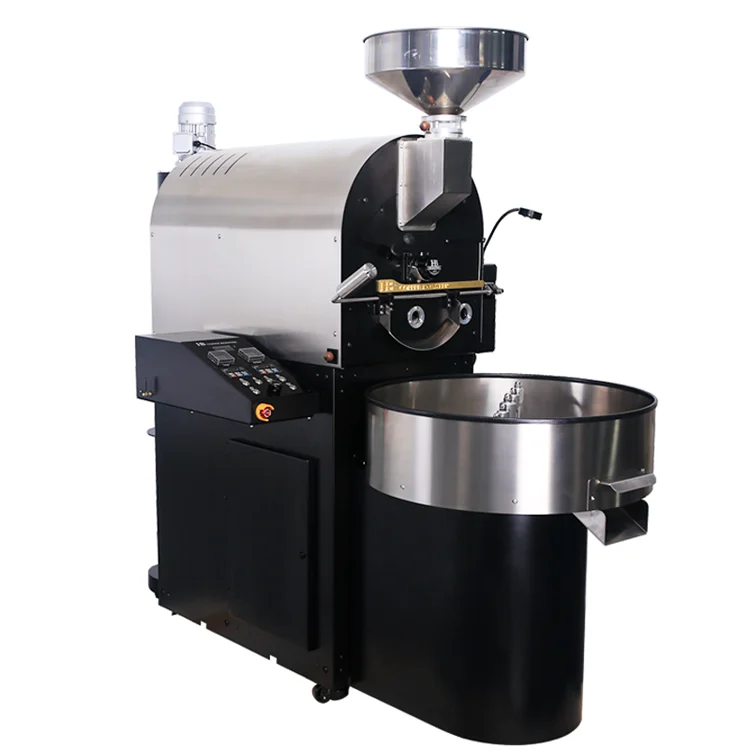 
Custom Wholesale Eco-friendly 6kg Coffee Bean Roaster Machine Gas Roasting Machine Drum Semi-Hot Air Roast Equipment Artisan 