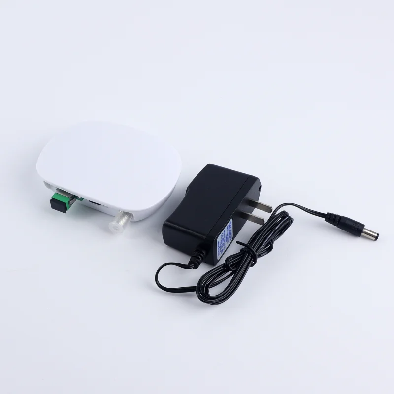 FTTH CATV Network Passive Pon Internet Indoor Fiber Optical Receiver AGC -5dB -15dB 1 Adapter Node SC APC UPC WDM 1 RF Port