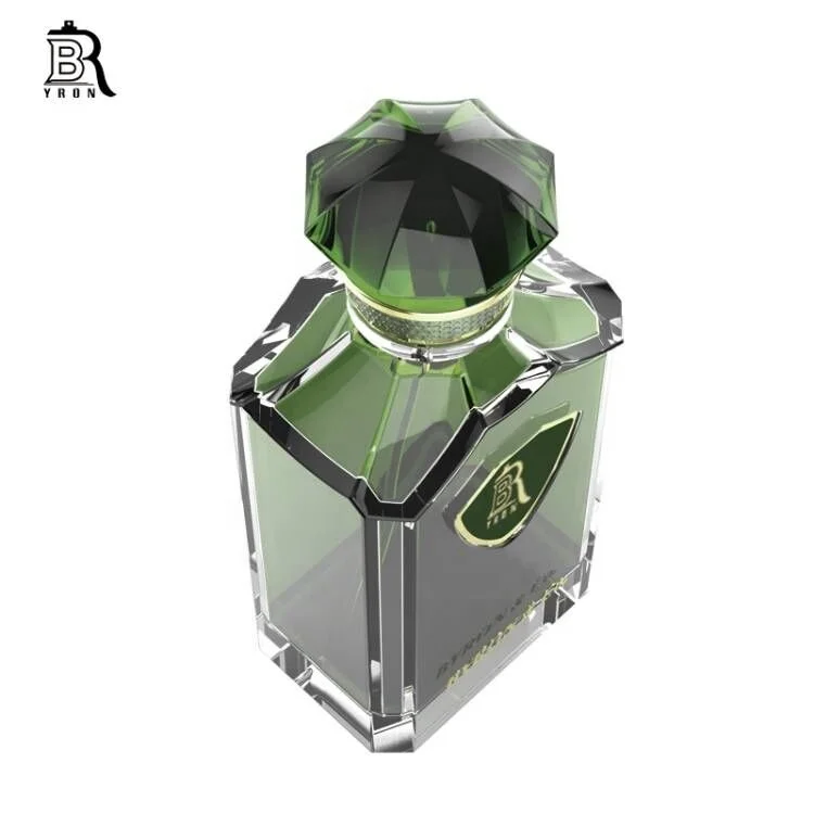 Byron Factory Price Custom Made 30ml 50ml 100ml Square Atomizer Spray Luxury Glass Perfume Bottle