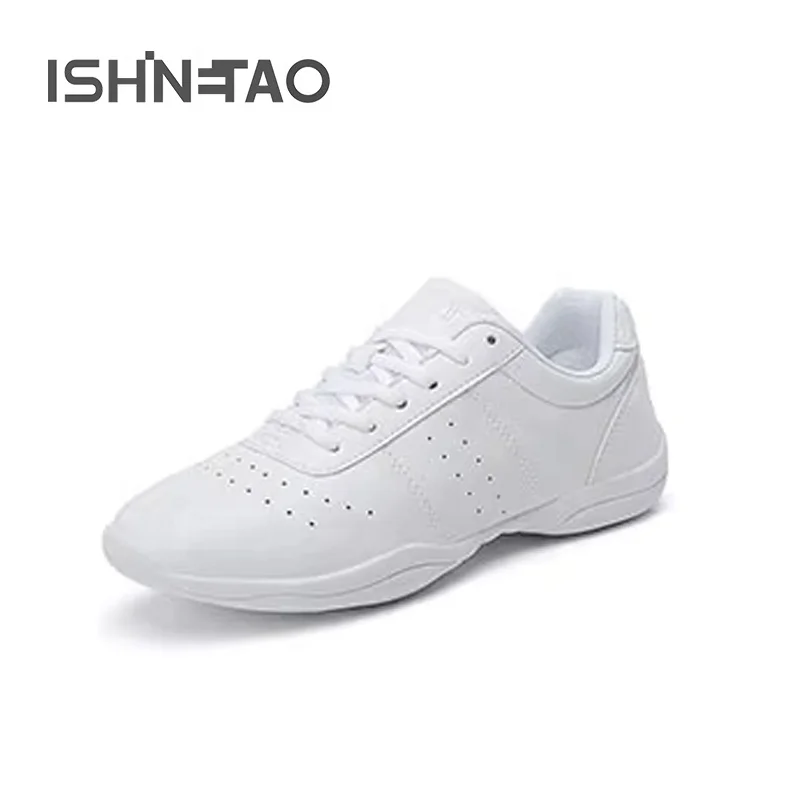 Customized Factory Ultra Comfortable Spandex Loafers Dance Shoe Kids Cheerleading Sneakers Adults Chearleader Custom Cheer Shoes
