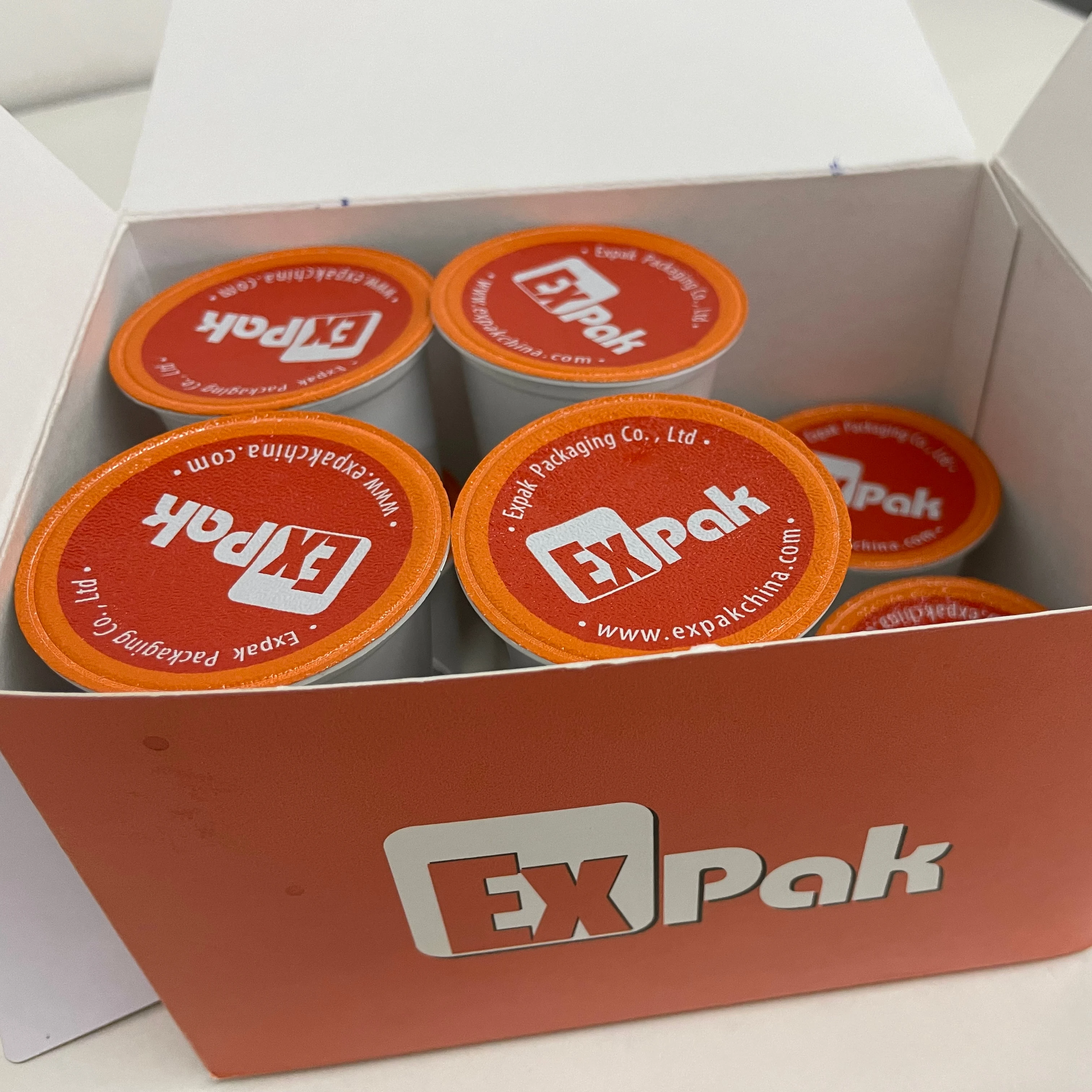 Eco Thin Foldable Craft Cardboard Small Tea Gift Box Tea Sachet Pack  Coffee Carton Box