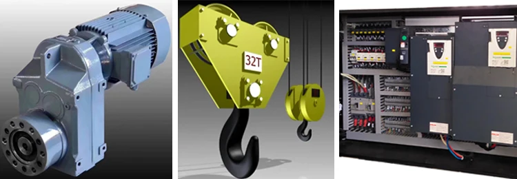 Changyuan Europe style gantry crane 50 ton 60 ton 80 ton 100 ton 120 double beam girder in precast construction site