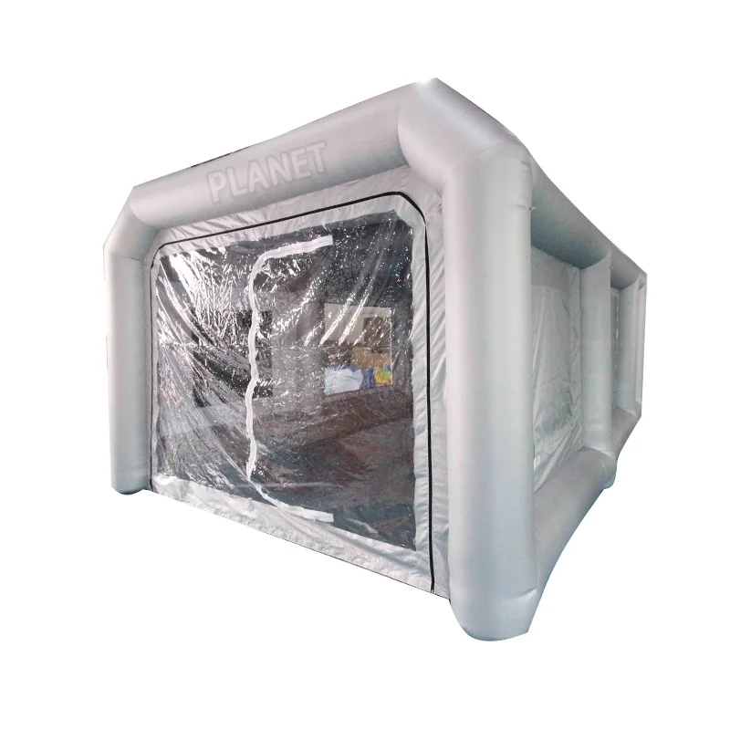 Custom Portable Car Paint Booth Vehicle Spray Tent Booth Inflatable Spraying Booth For Sale