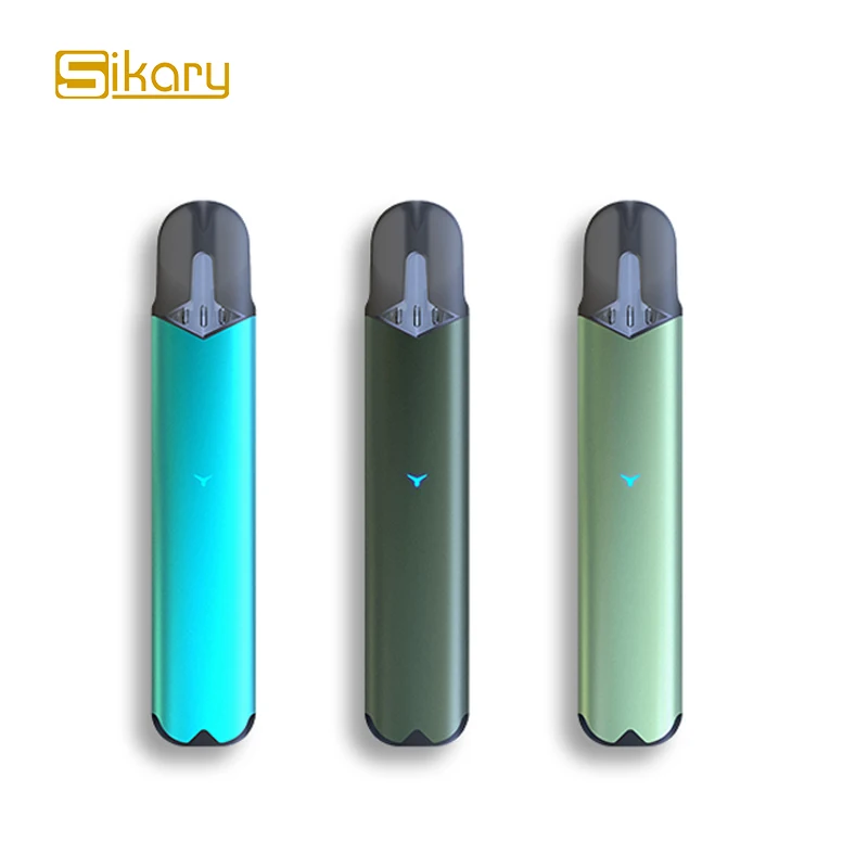 
Wholesale New Design Sikary 400mAh 2.0mL 7W 2.0ohm E Cigarette Refillable Pod Vape Pen kit 