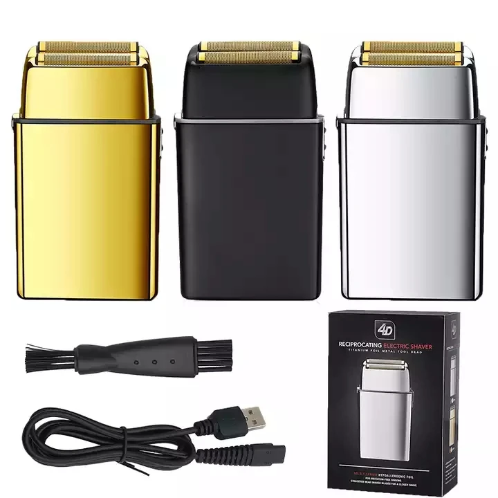 Professional Waterproof Barber Supplies Bald Head Trimmer Electric Cordless Foil Shaver