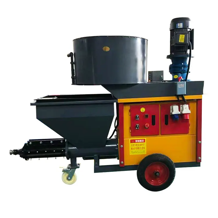 Cement Spray Machine Mortar Concrete Stucco Plaster Cement Mortar Spray