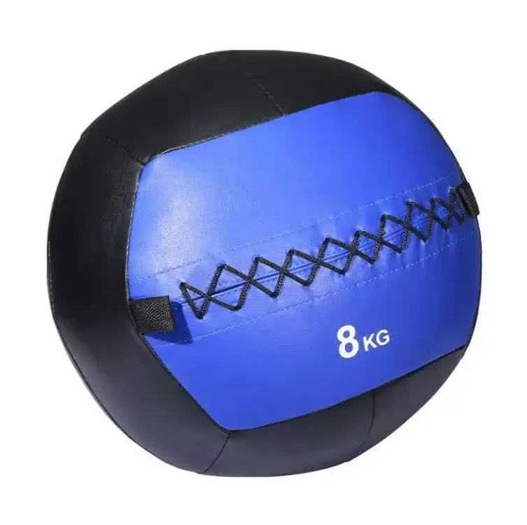 Latest design indoor soft Gym Medicine Ball PU Wall Ball for Strength Training and Balance Exercise