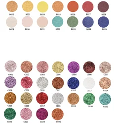 Bestselling 9 Eye Shadow Palette Custom your own brand colors, square microgloss makeup, rich pigments, low MOQ, no label, fast