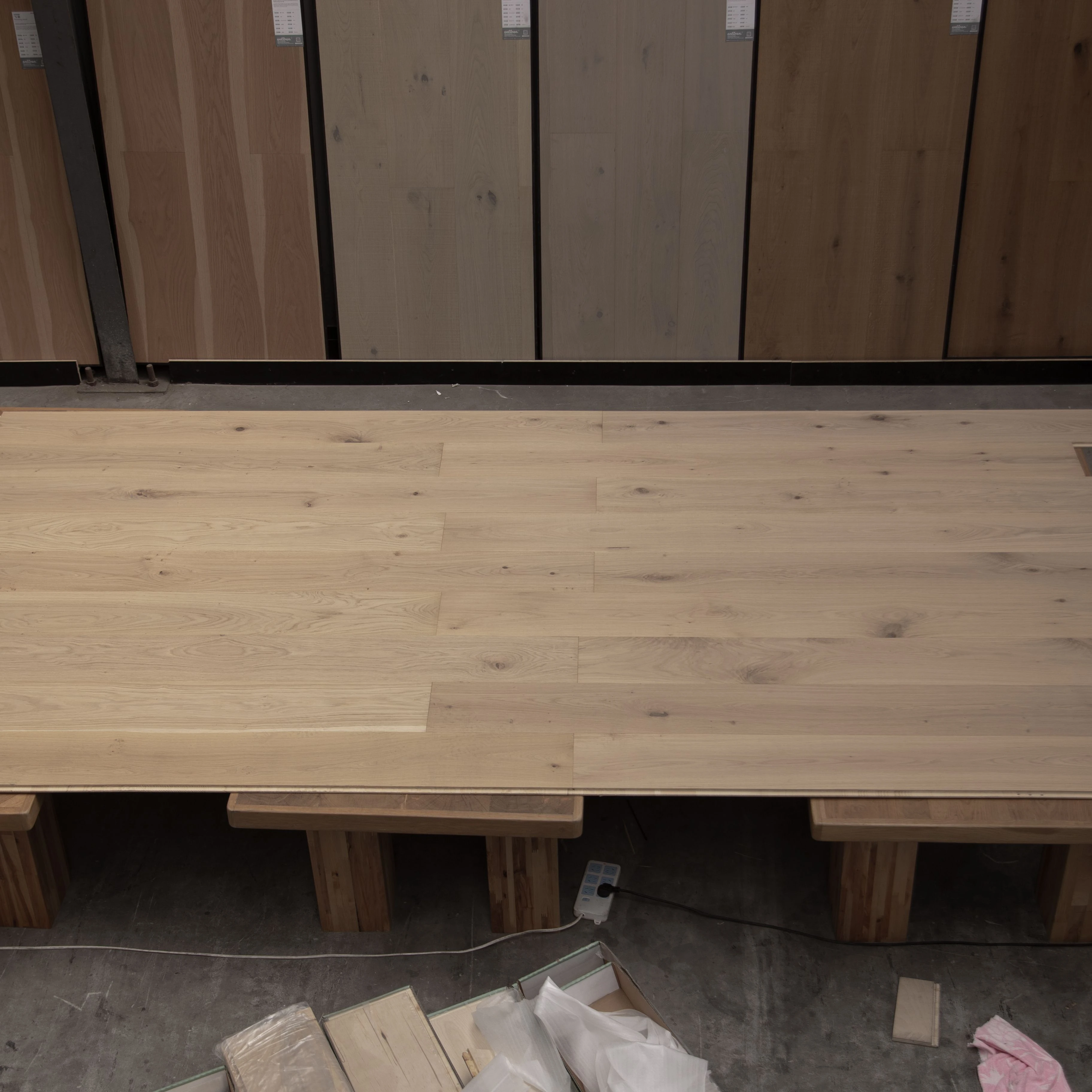 [Name: Invisible Natural] BCD grade Oak 3-layer engineered wood flooring