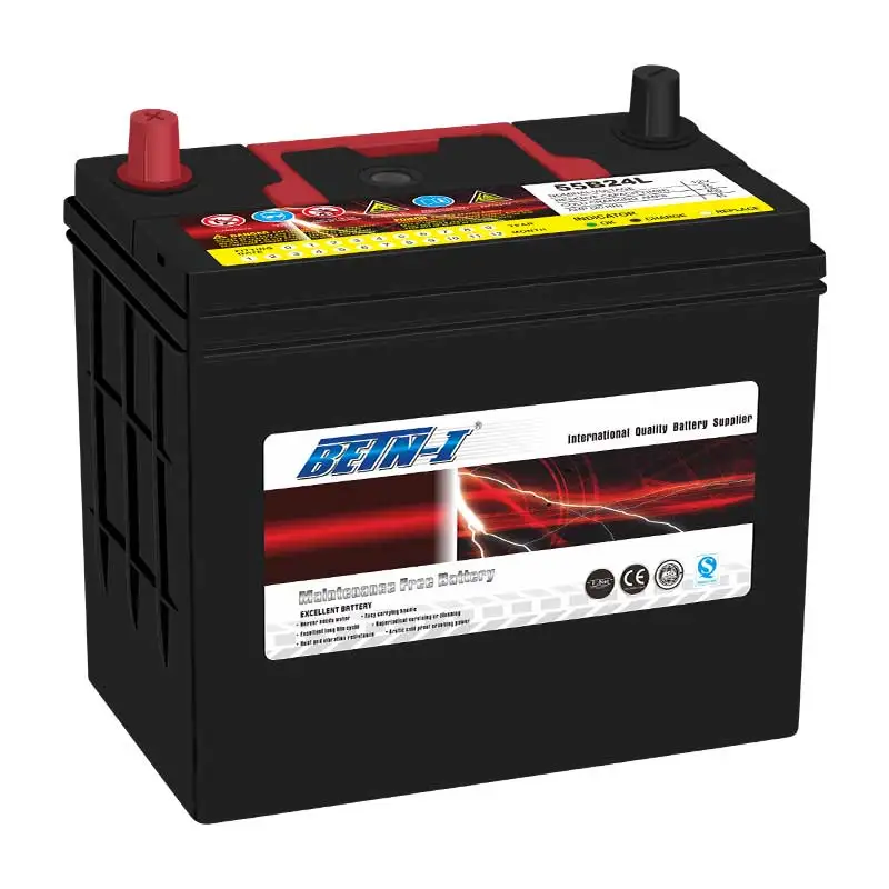 Manufacturer MF55B24L BETN-I MF Type 12v car battery specifications