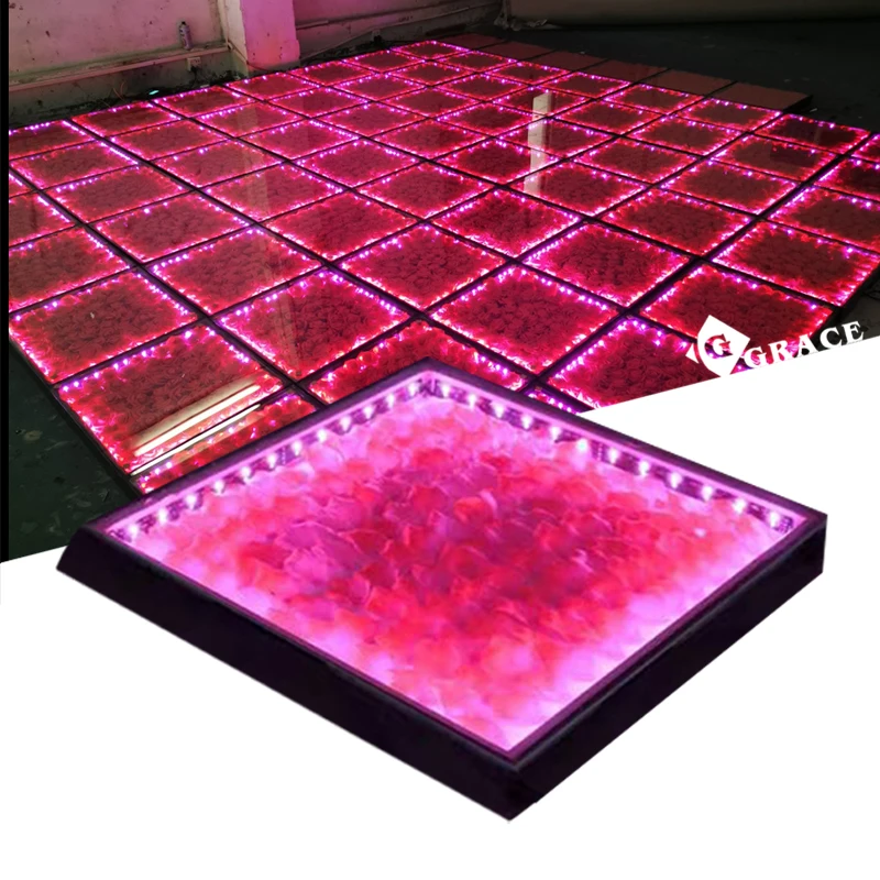 Igracelite Wired Connection Flower LED Dance Floor For Danceother Entertainment Products