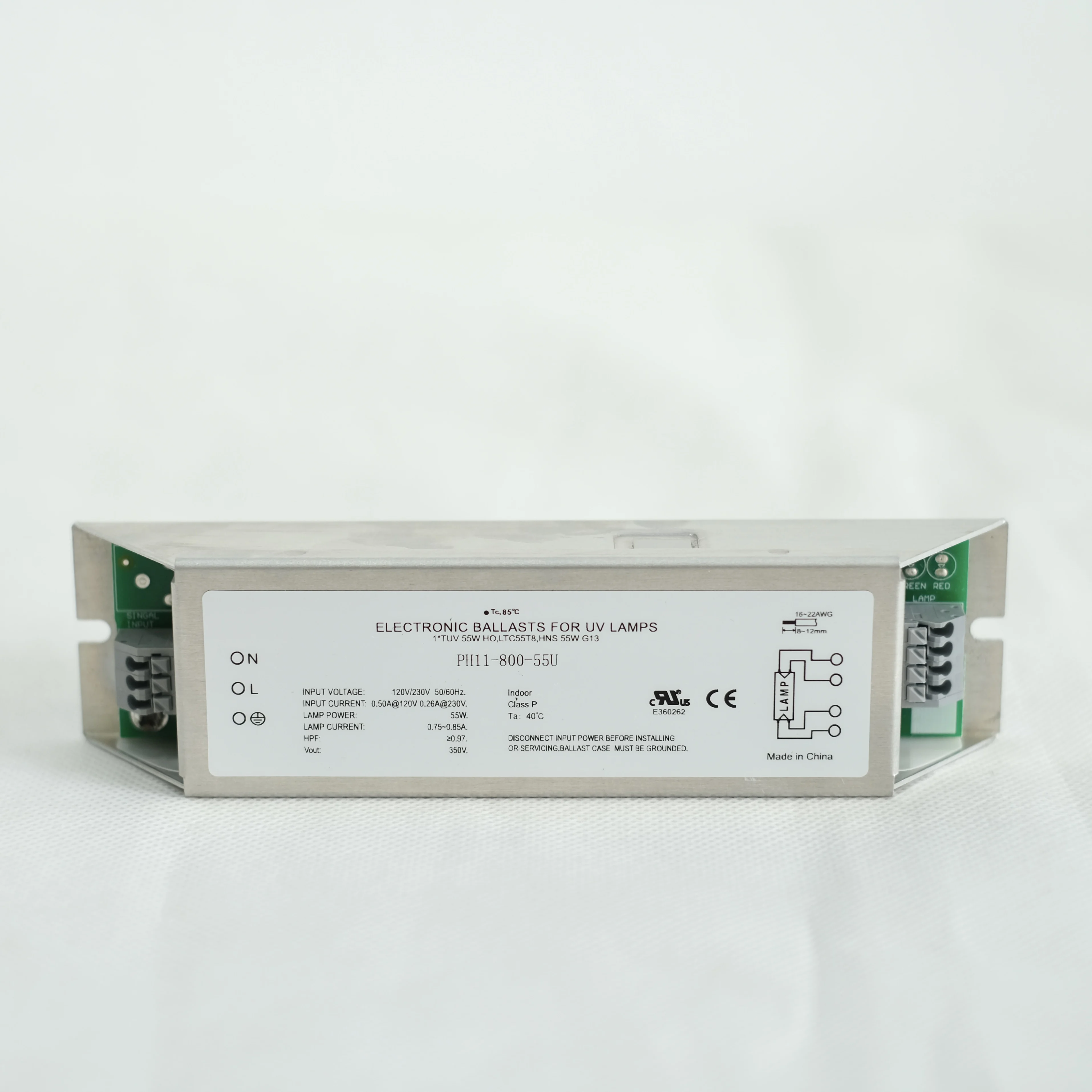 220V Germicidal Lamp Electronic Ballast PH11-425-90 for GPH843T5 55W GPH910T5L 910mm bactericidal lamp