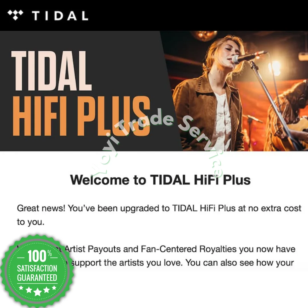 Tidal Hifi Plus 6 Months