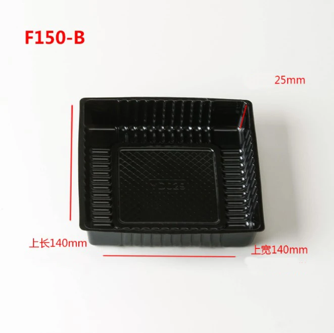 Disposable wooden packaging box cheesecake bread baking takeaway packaging box