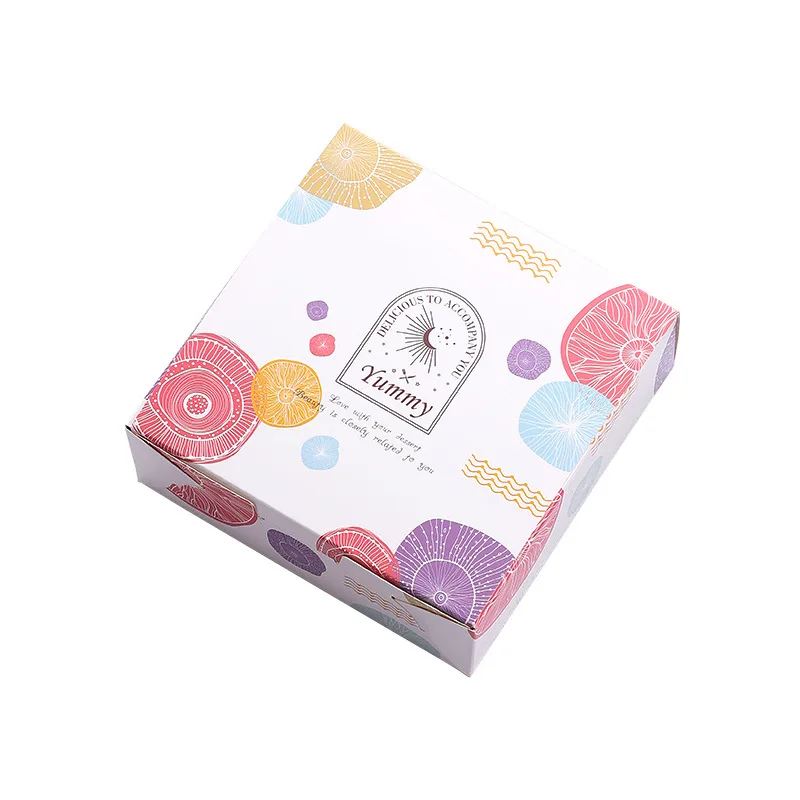 square wedding peanut brittle empty milk individual lacquer candy bar boxes 2023 plastic biodegradable container