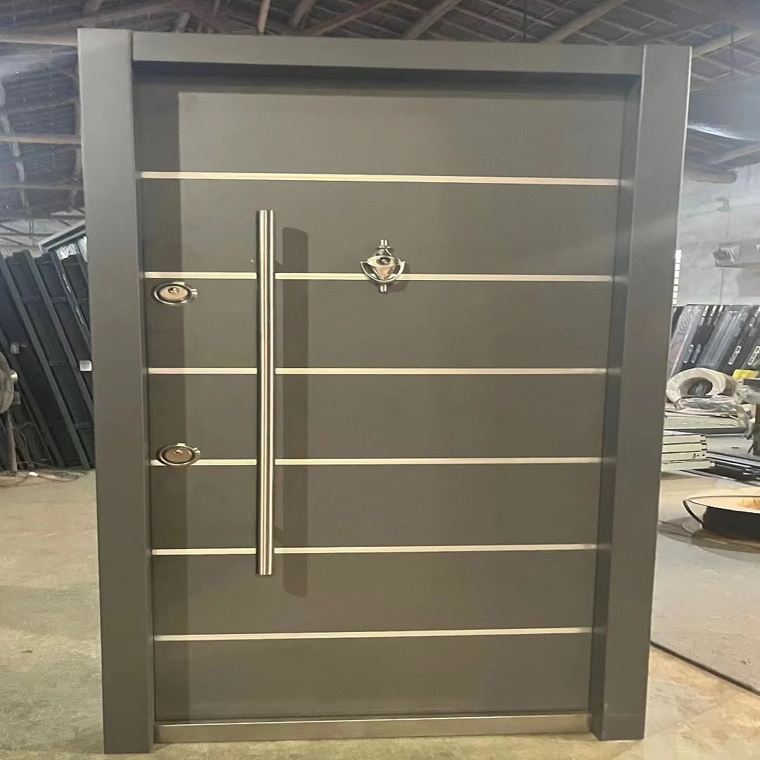 Give $500 Cash coupon steel safety door manufacturer customized security door