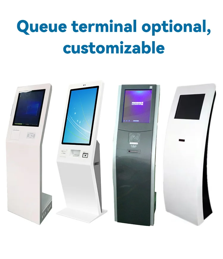 Restaurant Hospital Ticket Dispenser Kiosk Smart Software Qms Queue Management System