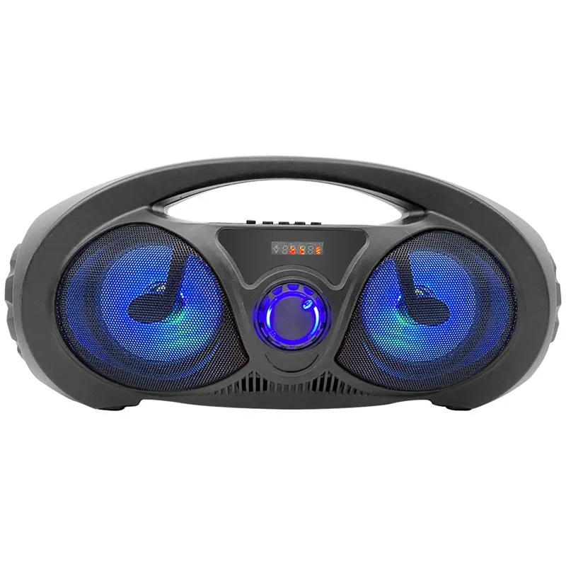 Dactory Direct Power Amplified Box With Two Standing Stereos Audio System Sound Professional Tweeter Handbag Wireless Speaker