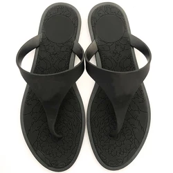 2022 Women Jelly Slipper Sandal Outdoor Ladies brand ladies slipper Plastic Shoes Luxury PVC Rubber Flip Flop Shoes