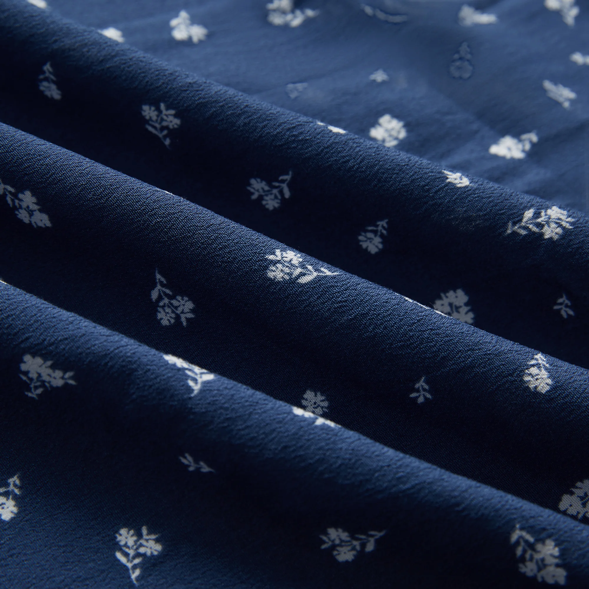 New design crepe 53% viscose 47% rayon printed floral  100% rayon poplin fabric for dress