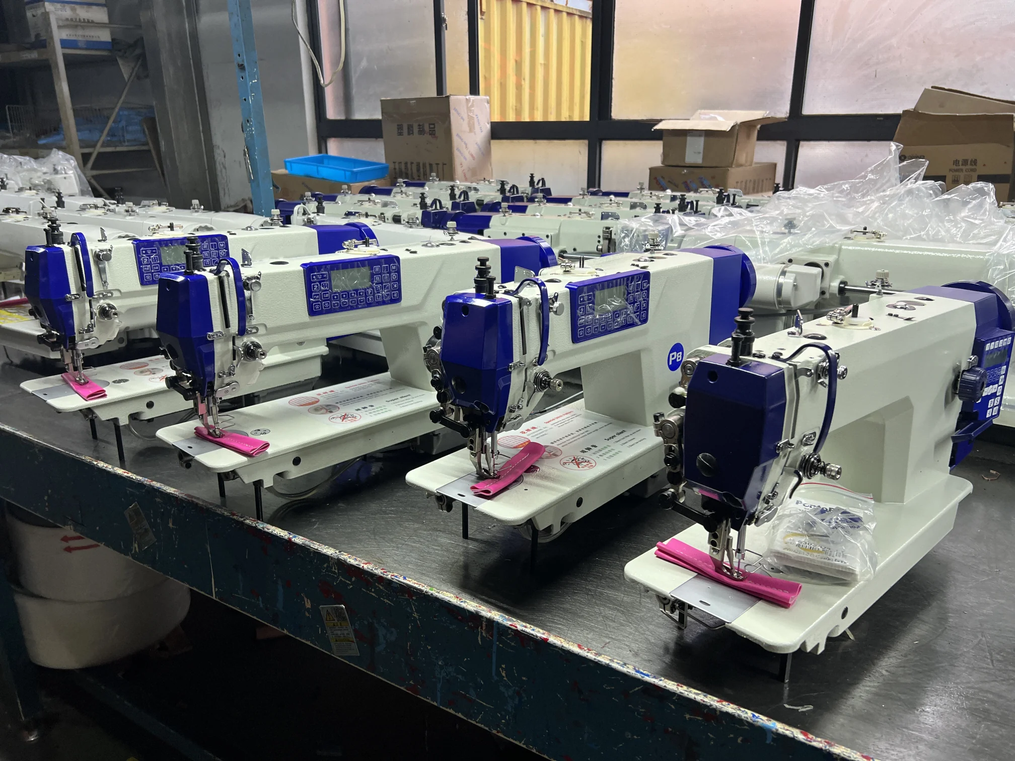 RONMACK RM-P8-4D-26  Full Automatic Control Trimmer And Footlifter Double Step Motor Smart Computerized Walking Foot Machine