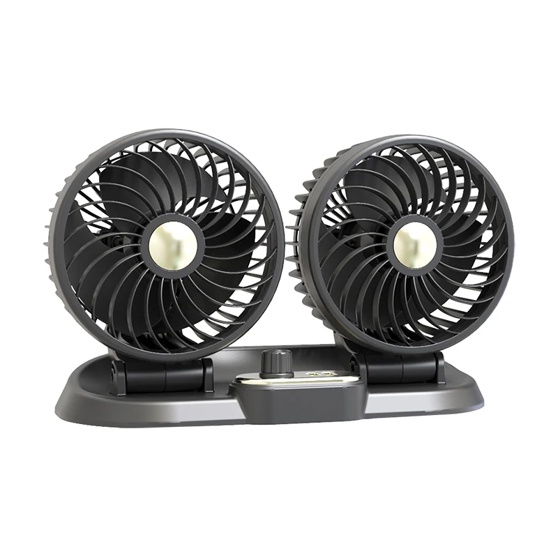 Factory Price Custom 360 fan for caravan truck marine boat 24v car vehicle air cooling cabin fans truck parts and accessories