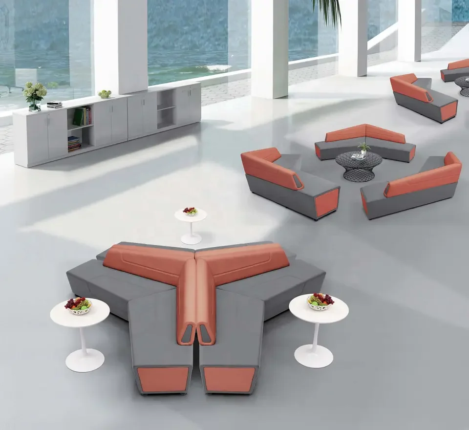office lounge sofa design reception seating leisure sofa for office and hotel waiting room lounge curved modular sofa