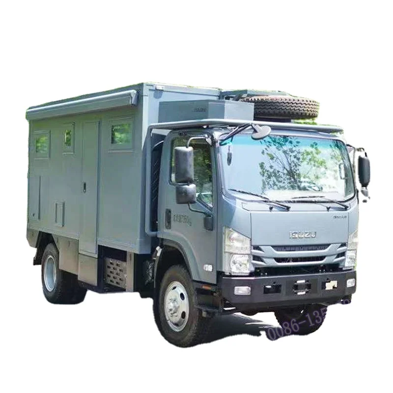 China Made 4X2 Truck Camper Trailer Motorhome Caravan Off road RV Caravan Manufactory Wholesale