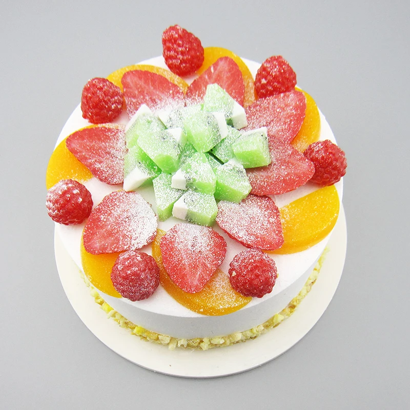 Имитация свадебного торта/торта на день рождения модель еды для украшения магазина пирожных