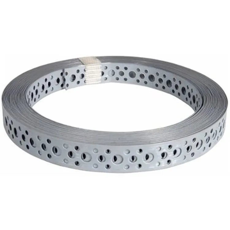galvanized perforated punch hoop iron strap bracing tape connecting piece