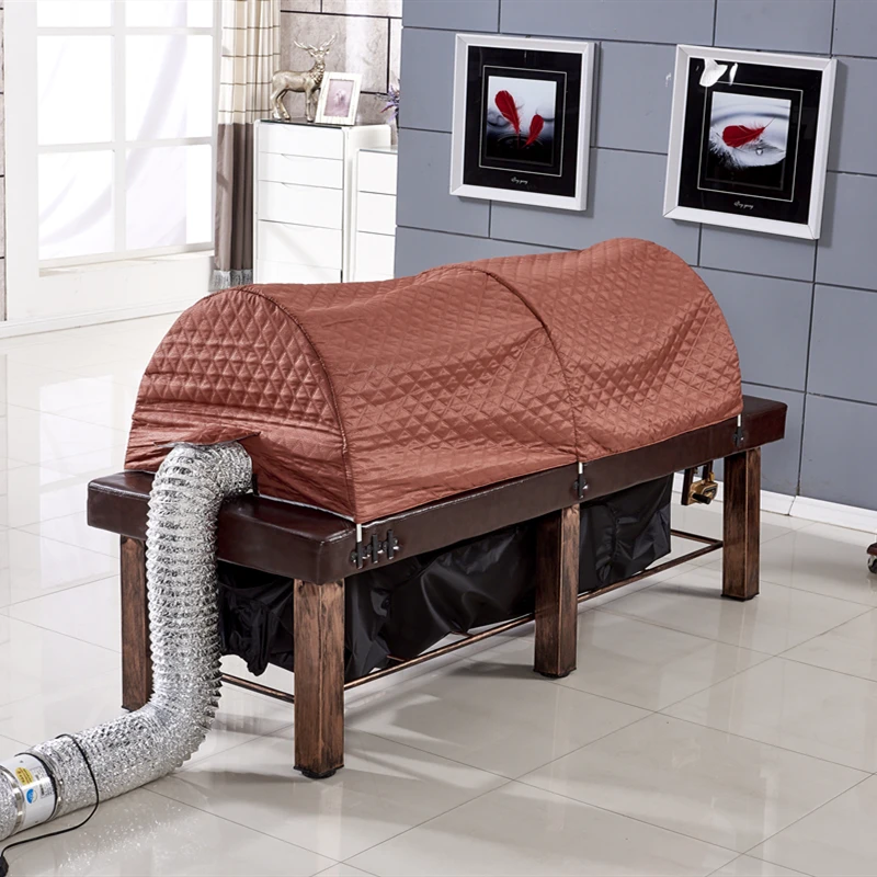 
Medicine Fumigation Physiotherapy Bed Beauty Sweat Steaming Moxibustion Bed Beauty Salon Special Traditional Chinese Massage Bed 