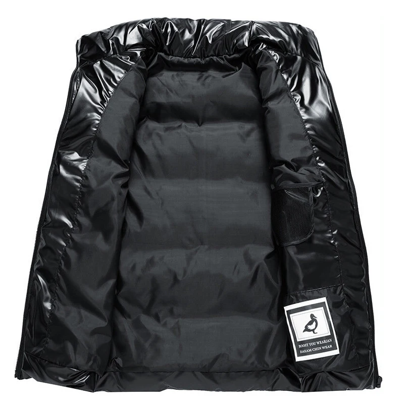 Оптовая продажа, зимняя куртка без рукавов, мужской жилет-пуховик, уличная куртка-бомбер