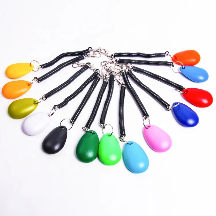 LoreWin CK008 Лидер продаж на Amazon 2020 Классический многоцветный тренировочный кликер для собак на заказ