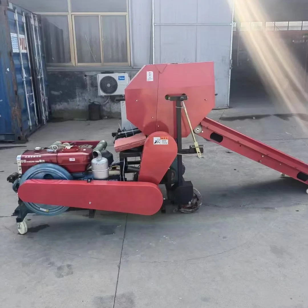 Silage Baler Machine Corn Silage Packing Machine Corn Silage Machinery For Factory Supply  Sale