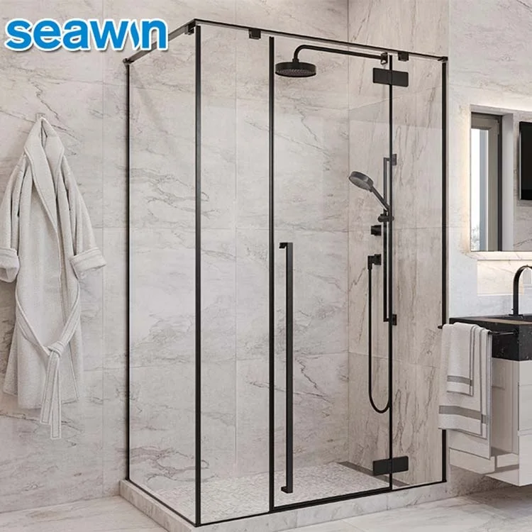 
Seawin China Suppliers 2 Sided Cheap Glass Shower Room Cabin Enclosures For Project 