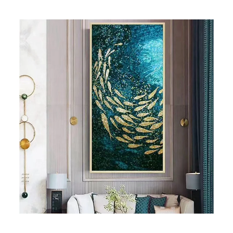 Modern beautiful Decorative Flower Art Pattern Crystal Glass mosaic  backsplash kitchen bathroom mural mosaic tile