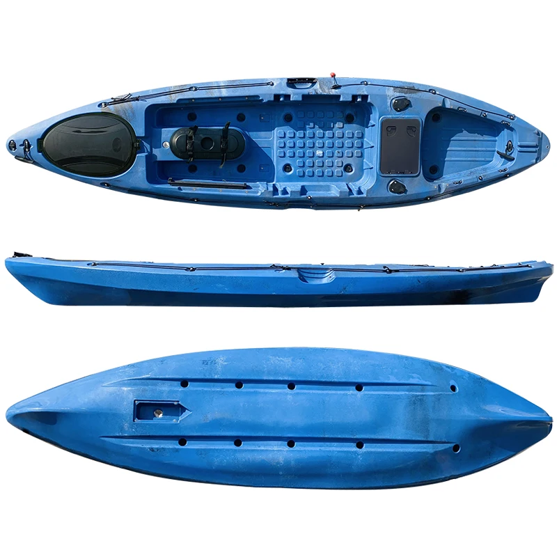 Seaperk сертификат горячая Распродажа каноэ ЛПНП пластиковый одиночный гоночный рыболовный каяк по хорошей цене