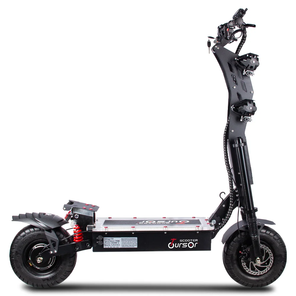 Double Disc Brake Wholesale USA Warehouse X13 Electric 8000W 13 Inch Mobility E-scooter Adult 2 Wheels Electric Scooters
