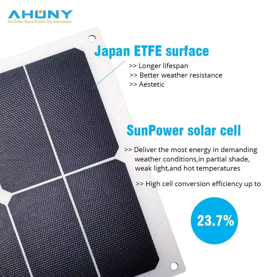 120 Вт Складная солнечная панель sunpower Тип одеяла портативное зарядное устройство для солнечного генератора power bank литиевая батарея
