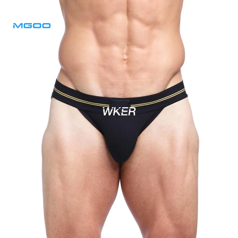 MGOO Customized Sexy Tight Simple Boxers Men Soft Fantastic Underwear