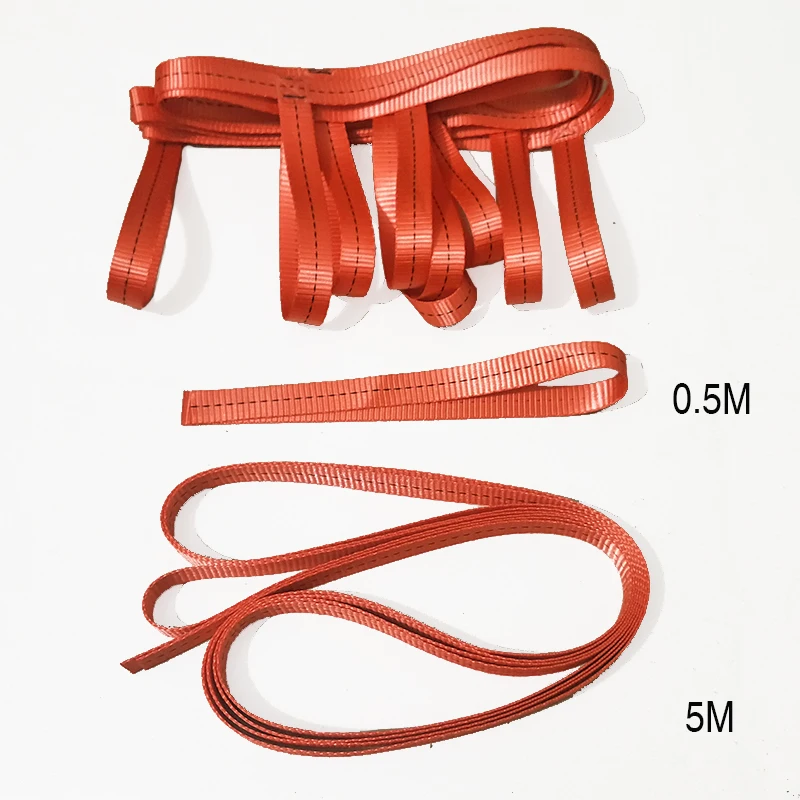 4M+5M Flexible portable elastic kinetic snatch strap emergency heavy duty truck racing car vehicle recovery tow rope MUD OUT