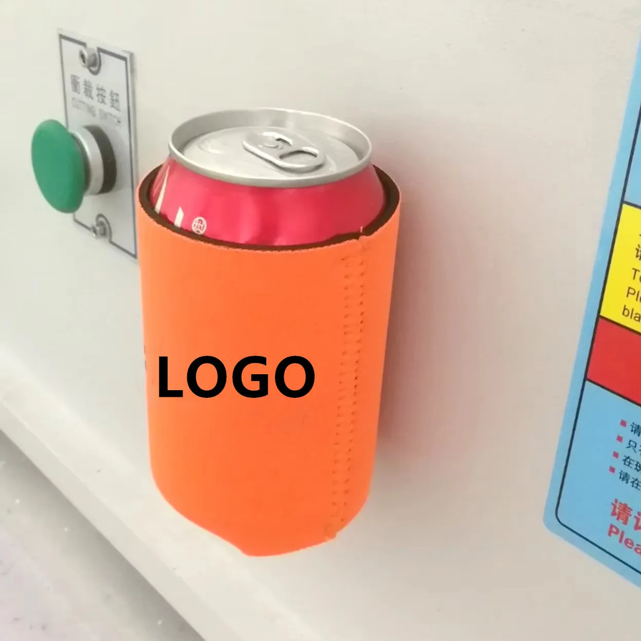 Custom High Quality Neoprene Magnetic Can Coolers with Logo Magnetic Kolder Kaddy Can Coozies with Strong Magnet