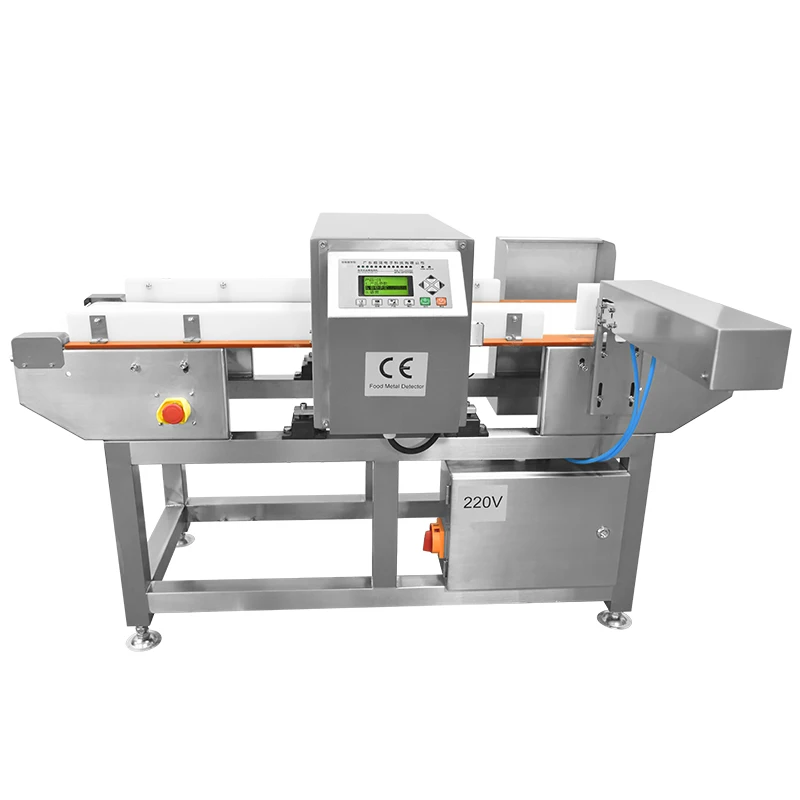 Оптовая продажа, пищевой металлоискатель с конвейерной лентой PU