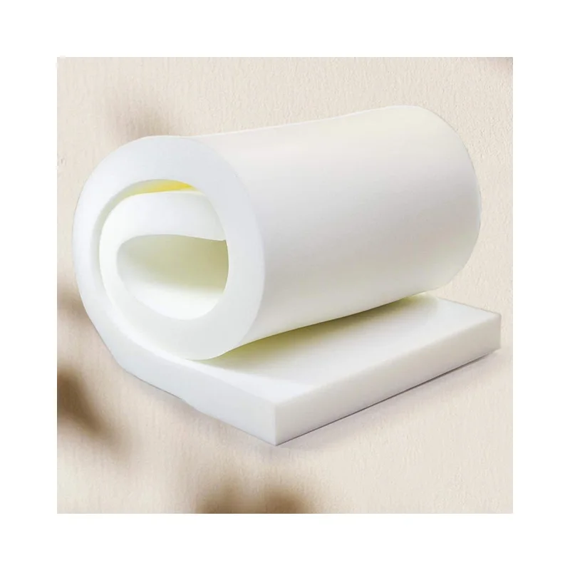 2024 White  Sheet Shape Packaging Custom Box Foam Insert high density Polyurethane sponge Foam