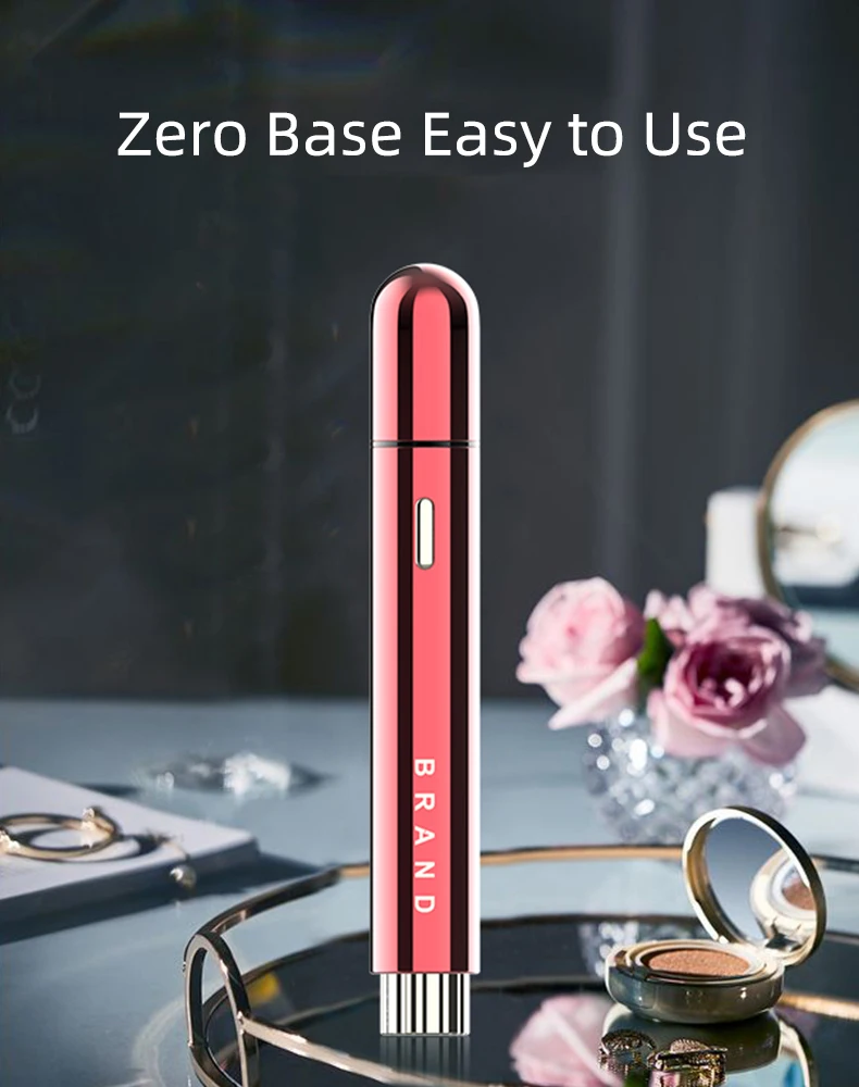 
new product custom home use beauty device stainless steel eye brows razor electric eyebrow trimmer 