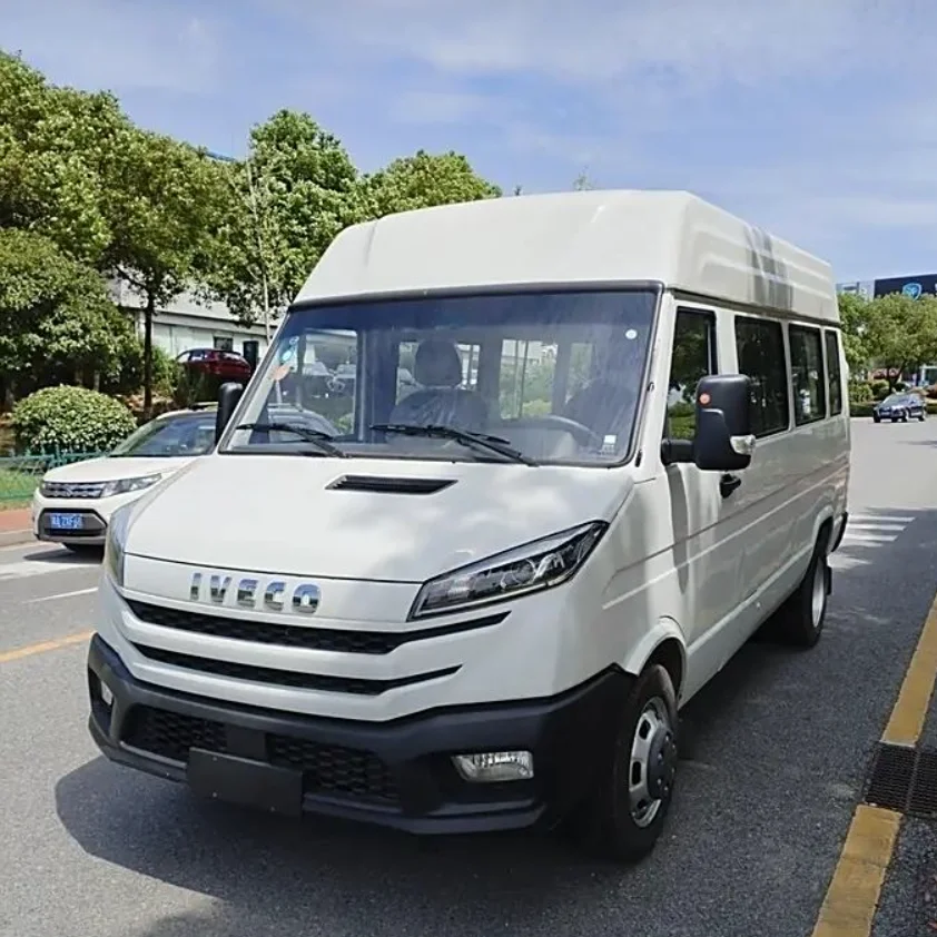 2024 New Brand IVECO Turbo Daily Medium left hand drive Bus Enclosed Truck 4x2 Mini Caravan Travel Camper Truck For Sale