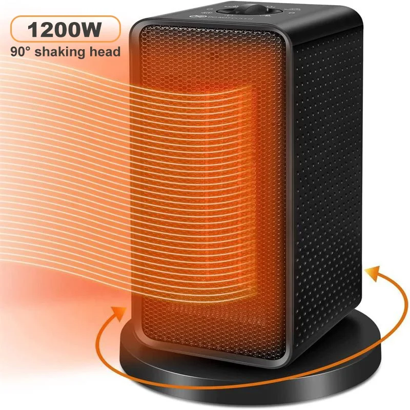 1200W Electric Heater for Home Fan Heating Warm Air Blower Desktop 110V/220V Household Portable Heating Radiator Warmer Machine